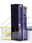 Hydralift // Materials Handling Elevator with 250kg capacity, 3-ph powerpack and hydraulic mechanism