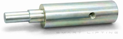 Cradle Axle, 45x220mm, MS drilled and zinc-plated (HF/MD)