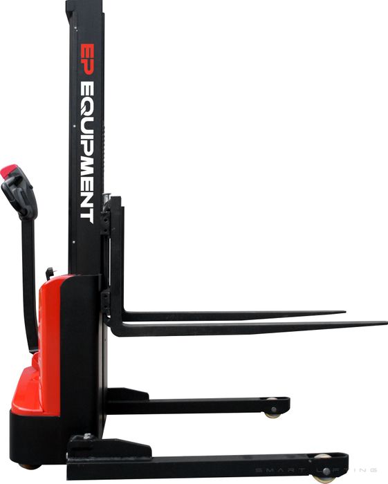 ES10-22MM-1900 // SME 1.0t walkie stacker with 1.9m monomast, 2.5kWh AGM battery and straddle legs