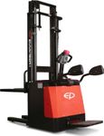 ES20-20RAS-3000 // PRO 2.0t ride-on Europallet stacker with external charger & duplex 3.0m lift