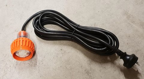3-core 1.5mm extension cord, 5m long, 56CSC310/Std NZ-AU (Charging Lead)