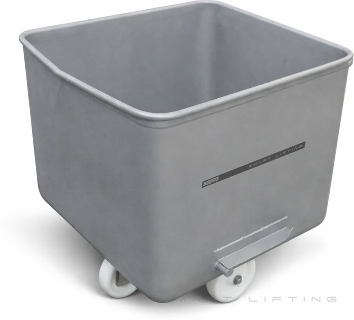 200L Eurobin - Stainless-steel DIN9797 meat cart
