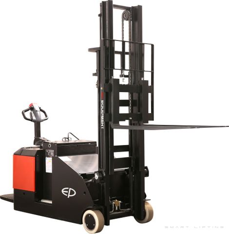 Es15 15cs Pro 1 5t Ride On Counterbalance Stacker With Legless Design Simpro