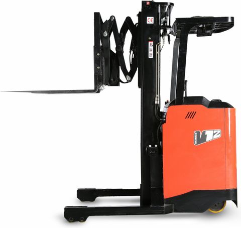 CQD12SSD-4800 // PRO 1.2t duplex reach truck with 20kWh wet battery and 4.8m triplex mast