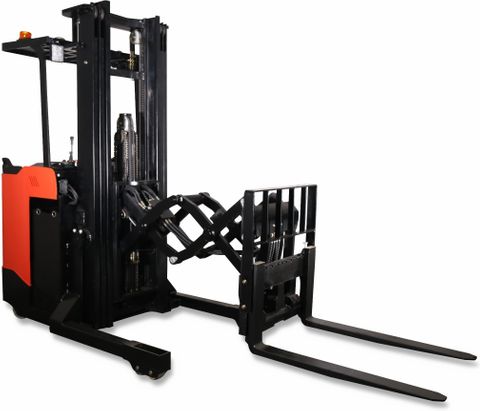 CQD12SSD-4000 // PRO 1.2t duplex-pantograph reach truck with 20kWh wet battery and 4.0m triplex mast