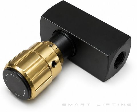 Flow Control Valve, 1/4in BSP, 1-way adjustable
