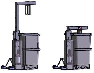 FC-PRESS // Loading Press for Foodcap capsules, stainess steel, 12V battery