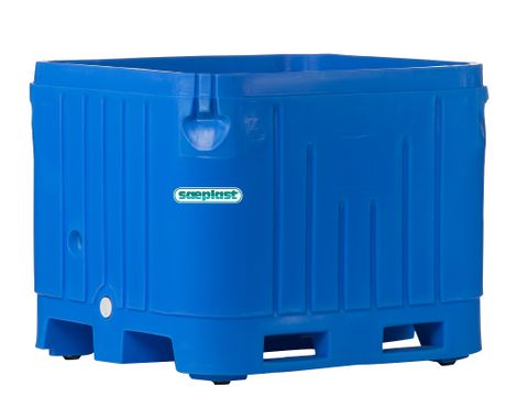 DX332 // Saeplast 762L bulk bin, twinwall HDPE