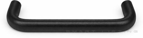 Handle, black aluminium, 160mm hole centres (DM)