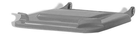 MGB080-LGR Grey Lid for 80L MGBs - Europlast