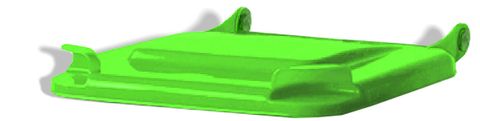 MGB080-LLG Lime Green Lid for 80L MGBs - Europlast