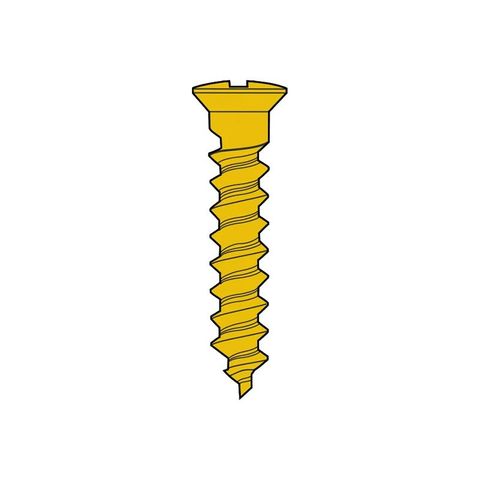 Bone Fixation Kit Replacement Screws 10mm 5 Pack