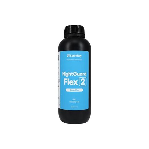 SprintRay NightGuard Flex 2 - Ocean Blue