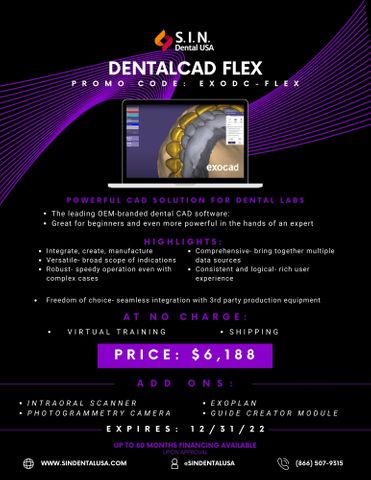 Exocad Ultimate Bundle Flex DentalCAD