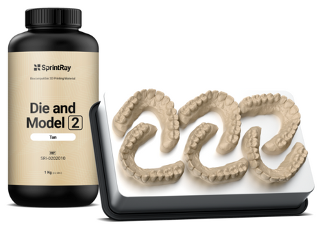 Sprint Ray Die & Model 2 - Tan