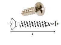 RAISED HEAD SCREW16MM PHILLIPS (1000)