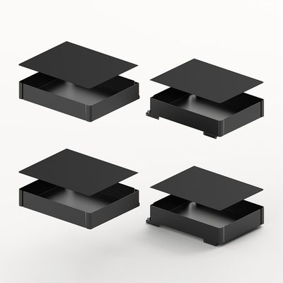 ORTA PULL-OUT SHELF SET 200, FRONT WIDTH 450, ANTHRACITE