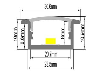 SHALLOW WIDE REBATE 23.5MM X 10MM 2M