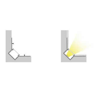 PLASTER CORNER PROFILE INTERNAL