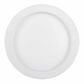 10W fixed DL, convex opaque, IC-F, 2700K/3000K/4000K, 90CRI, 300mA dimming driver, textured white