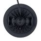 12.2W fixed DL, convex opaque, IC-F, 3000K, 90CRI, 300mA dimming driver, textured black