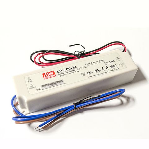 LPV 60W IP67 POWER SUPPLY 24V