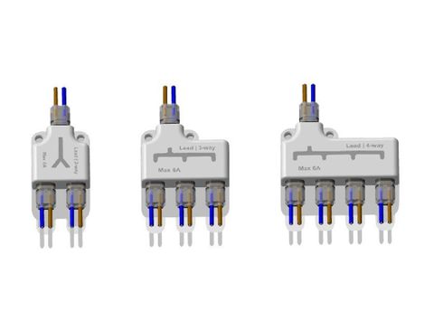 1 IN 3 OUT DISTRIBUTION BOARD