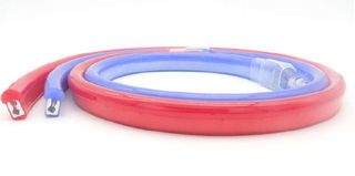 NEONFLEX 10X22MM SILICONE 12V RED