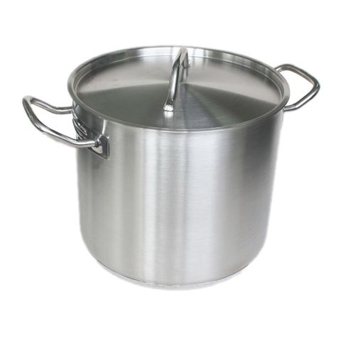 STOCKPOT SS 12LTR +LID INDUCTION