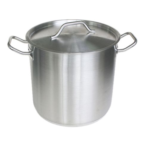STOCKPOT SS 16LTR +LID INDUCTION