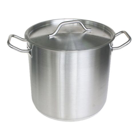 STOCKPOT SS 16LTR +LID INDUCTION