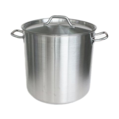 STOCKPOT SS 36LTR +LID S/S INDUCTION