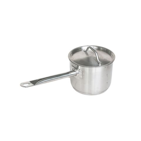 SAUCEPAN 2.4LTR +LID S/S INDUCTION