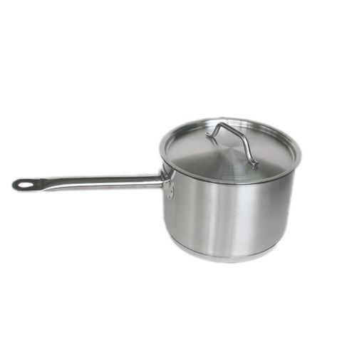 SAUCEPAN 4.4LTR +LID S/S INDUCTION