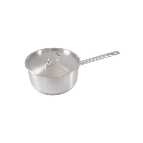 SAUCEPAN 5LTR +LID S/S INDUCTION