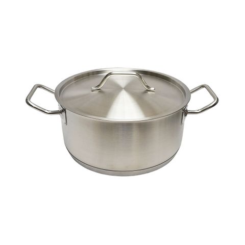 MEDIUM COOKPOT 5LTR +LID S/S INDUCTION