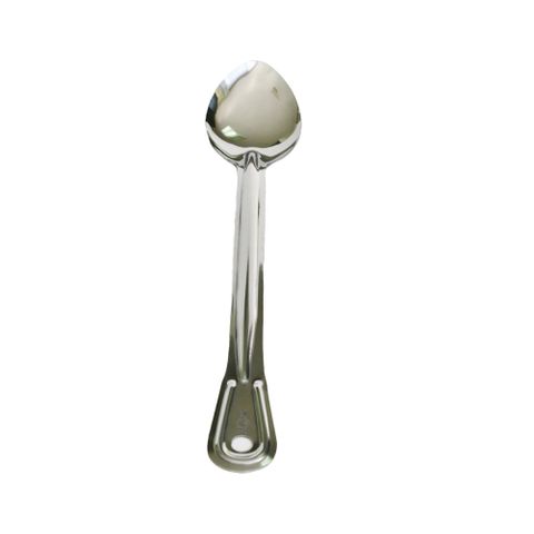 SERVING SPOON PLAIN 38CM STAINLESS STEEL