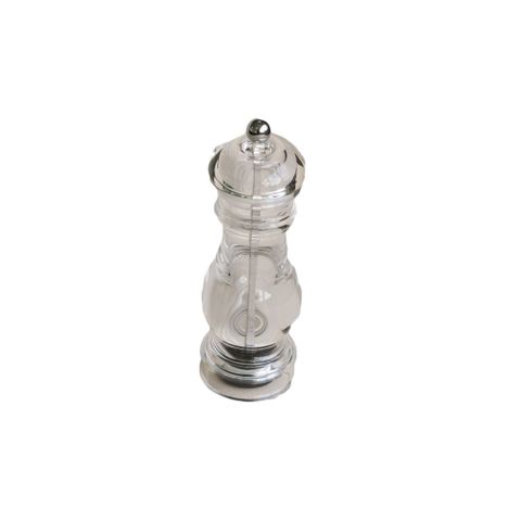 ACRYLIC PEPPER MILL 15CM