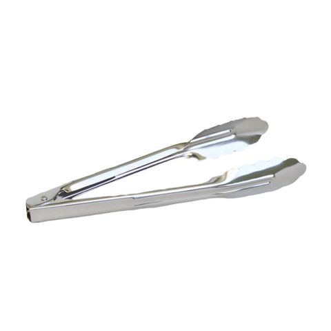 TONG 25CM NON LOCKING HD STAINLESS STEEL