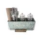 TABLE CADDY 3 COMPARTMENT GALVANISED