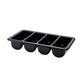 CUTLERY BOX 4 COMP BLACK