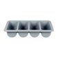 CUTLERY BOX 4 COMP GREY