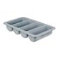 CUTLERY BOX 4 COMP GREY