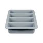 CUTLERY BOX 4 COMP GREY