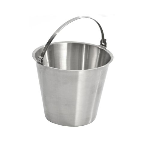 BUCKET STAINLESS STEEL 13.0 LTR