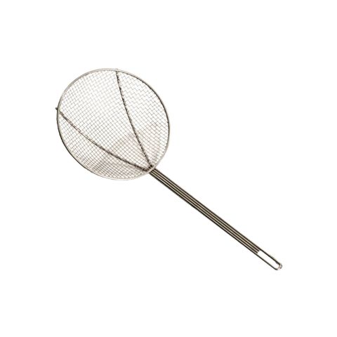 SKIMMER WIRE MESH CHROME 20CM ROUND