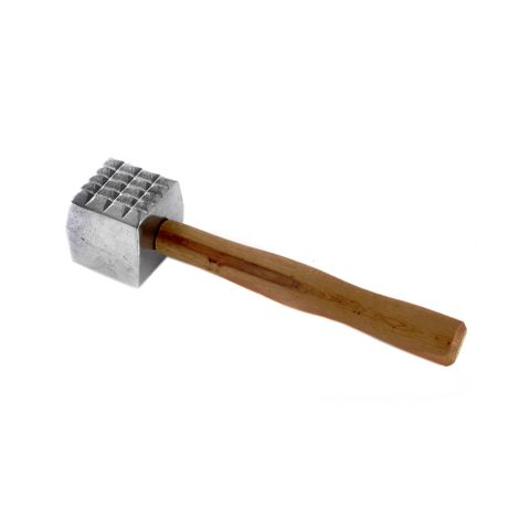 STEAK HAMMER WITH WOODEN HANDLE