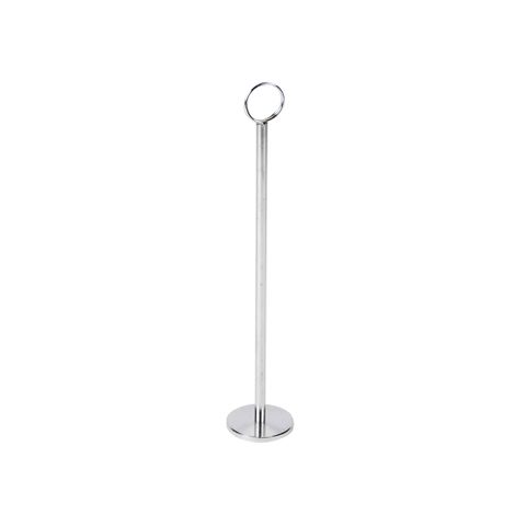 TABLE NUMBER STAND 30CM RING - CHROME