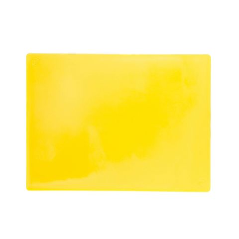 CHOPPING BOARD PE 508X381MM YELLOW X12MM