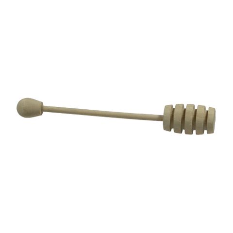 WOODEN HONEY DIPPER 155MM (6)